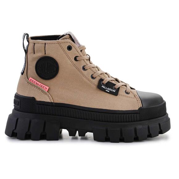 NEW Palladium Revolt Hi TX Lace Up Ankle Boot 97242-307-M Olive Womens Size 5.5 - Picture 3 of 9